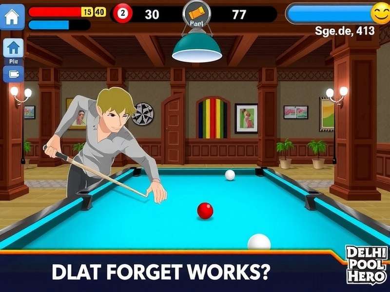 Delhi Pool Hero Game Screenshot